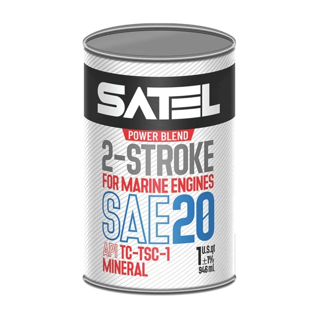روغن موتور ساتل مدل SAE-20 2-Stroke حجم 1 لیتر